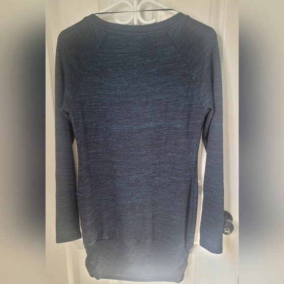 Thyme Nursing Long Sleeve Sweater - Green/Black- Size Small - Picture 4 of 4